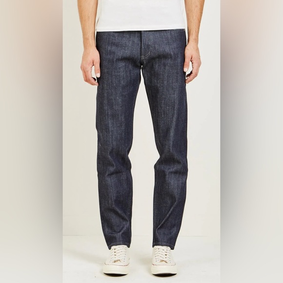 AMERICAN RAG INDIGO SELVEDGE Classic denim jeans 33x30 with cuff - Picture 10 of 11